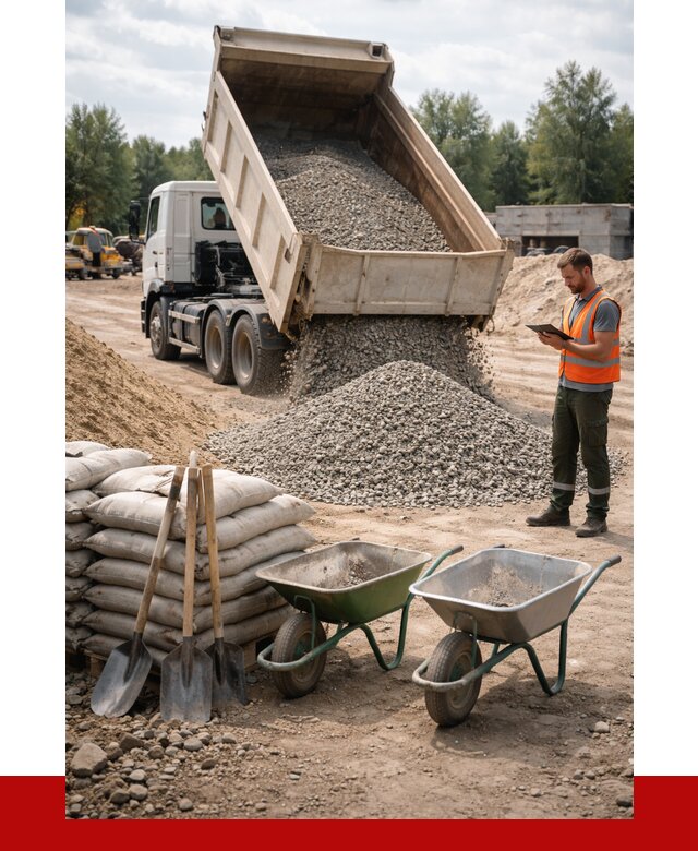 Доставка нерудных материалов в Тутаеве от 1258 руб. | ПРОНЕРУДТтв