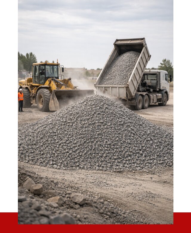 Купить щебень с доставкой в Тутаеве от 2621 руб. | ПРОНЕРУДТтв
