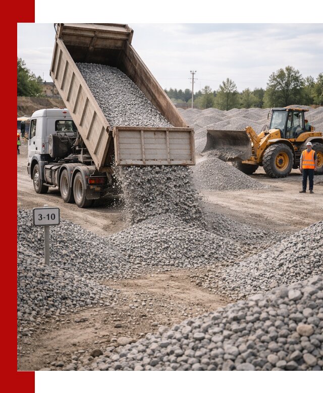 Гранитный щебень фракции 3–10: доставка и продажа в Тутаеве
