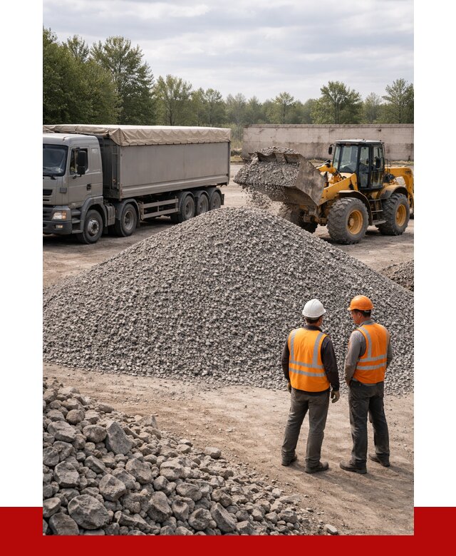 Гранитный щебень фракция 5-20 в Тутаеве от 4403 руб | ПРОНЕРУДТтв