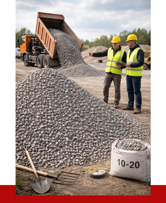 Гранитный щебень фракция 10-20 в Тутаеве от 4403 руб.|ПРОНЕРУДТтв