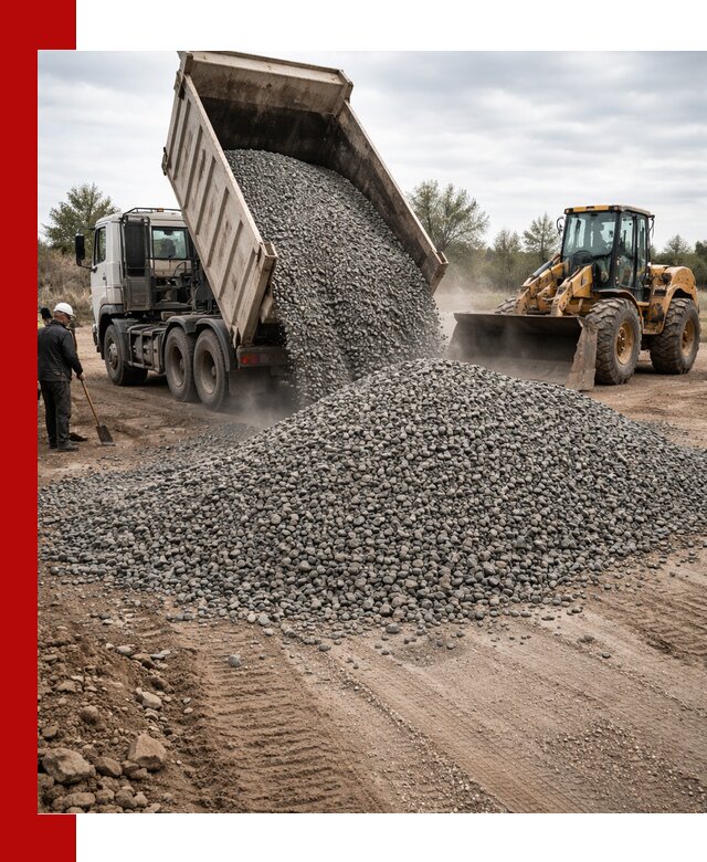 Гранитный щебень фракция 10-20 с доставкой в Тутаеве