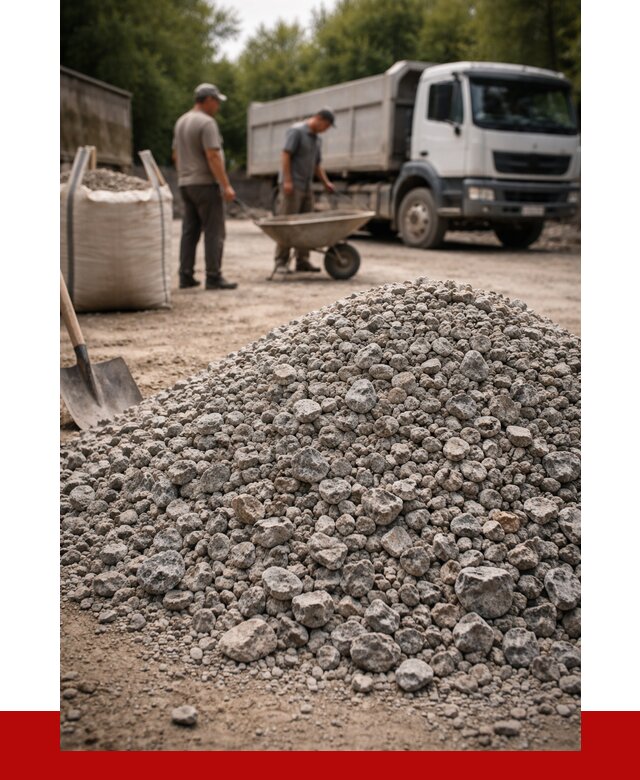 Гранитный щебень фракция 20-40 в Тутаеве от 3355 руб. ПРОНЕРУДТтв