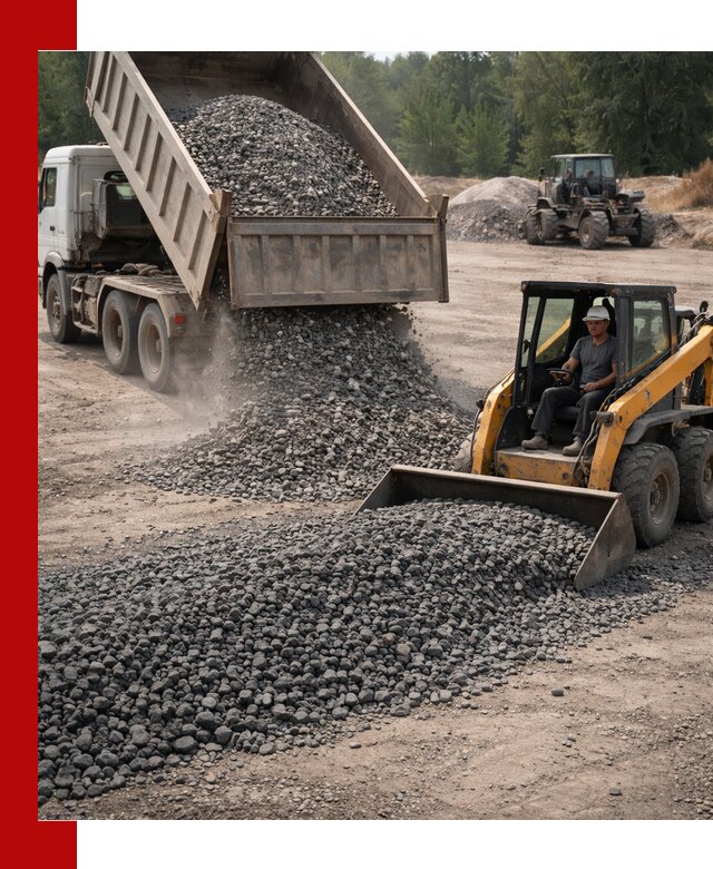 Гранитный щебень фракция 40-70 с доставкой в Тутаеве