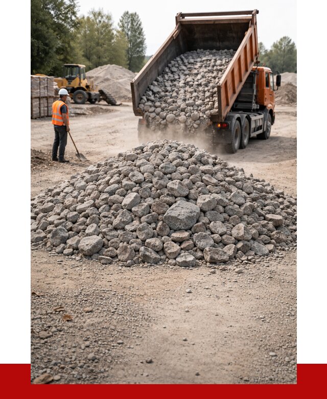 Гранитный щебень фракция 70-150 в Тутаеве от 1730 | ПРОНЕРУДТтв