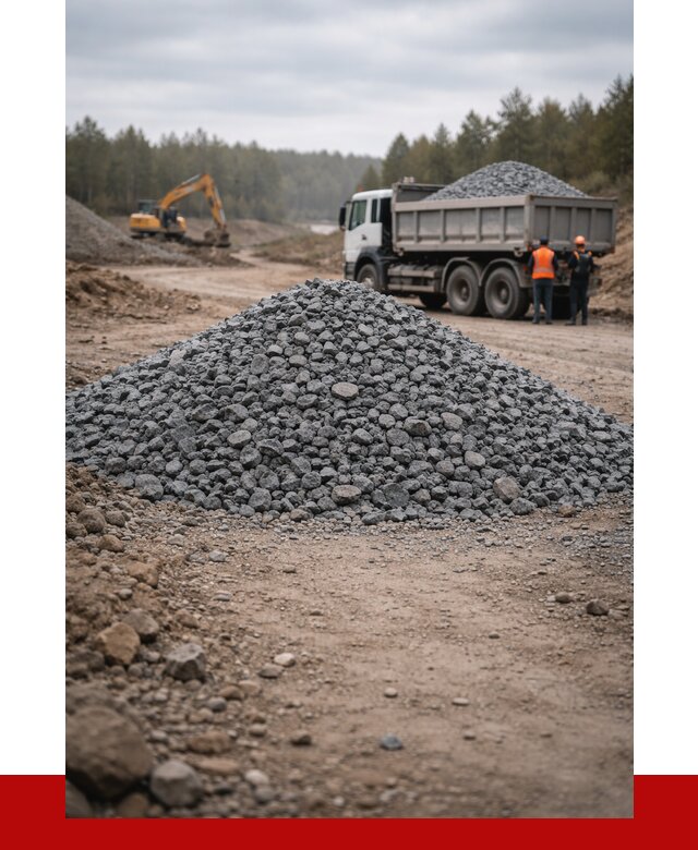 Щебень габбро диабаз фракция 40-70 в Тутаеве от 2306 р-ПРОНЕРУДТтв