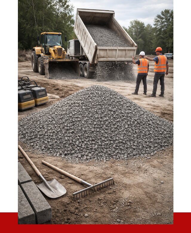 Гравийный щебень купить в Тутаеве от 2306 р. ПРОНЕРУДТтв