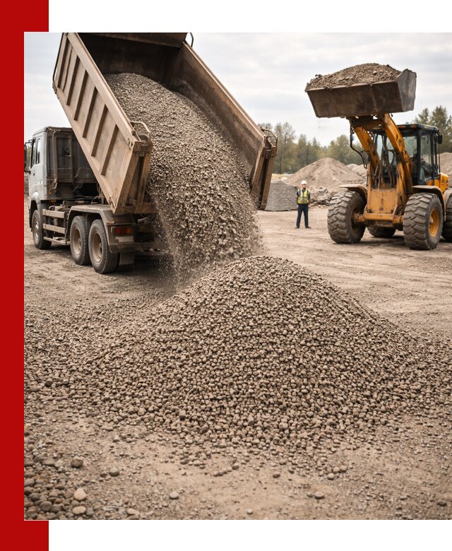 Гравийный щебень фракция 3–10 с доставкой в Тутаеве