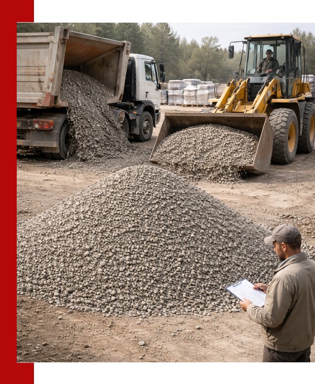 Гравийный щебень фракция 5–10 с доставкой в Тутаеве