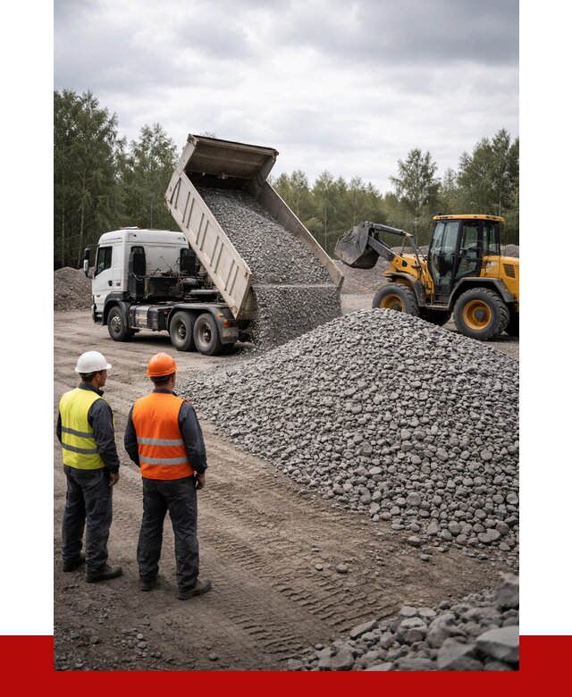 Гравийный щебень фракция 40-70 в Тутаеве от 9960р | ПРОНЕРУДТтв