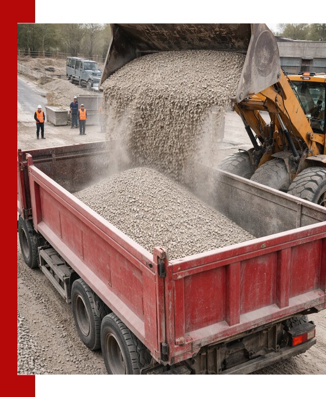 Купить известняковый щебень фракции 0-5 с доставкой в Тутаеве