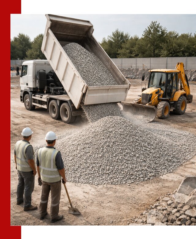 Купить известняковый щебень фракции 5–10 мм с доставкой в Тутаеве