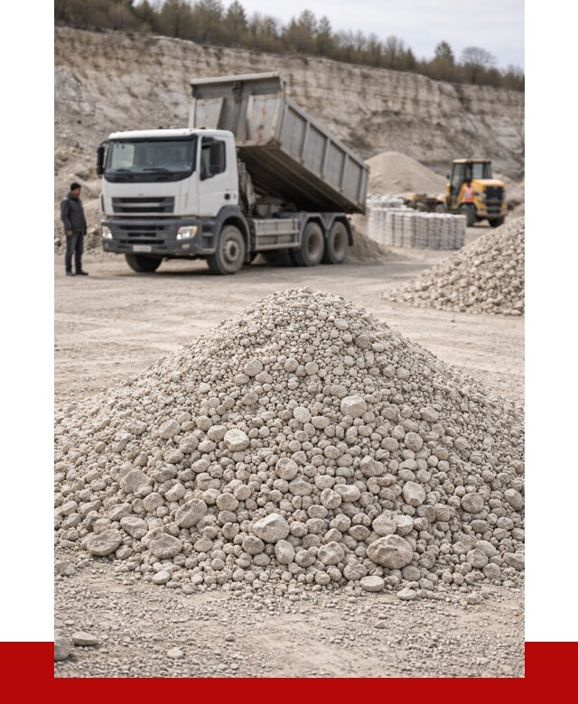 Известняковый щебень фракция 5-20 в Тутаеве, 4403 р. ПРОНЕРУДТтв