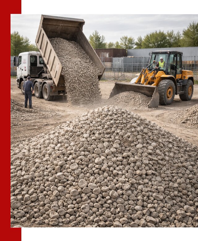 Доломитовый щебень фракции 20–41 с доставкой в Тутаеве