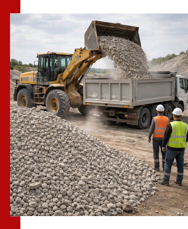 Доломитовый щебень фракция 40–71 доставка и продажа в Тутаеве