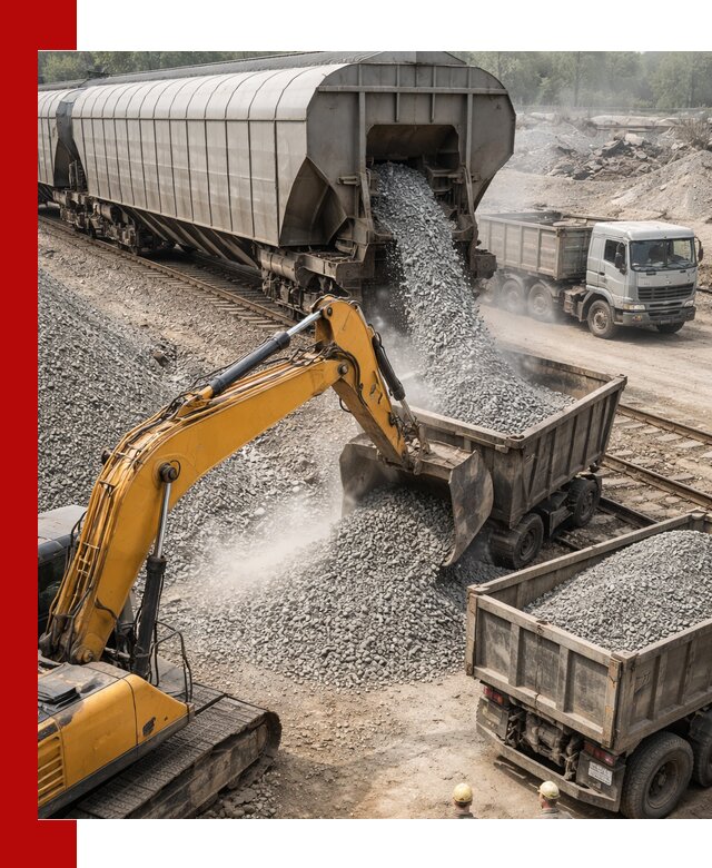 Доставка железнодорожного щебня в Тутаеве крупными партиями быстрого отгруза