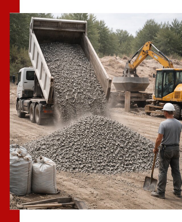 Доставка и продажа бетонного щебня в Тутаеве