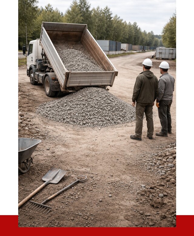 Бетонный щебень фракция 5-20 в Тутаеве от 3355 р., ПРОНЕРУДТтв