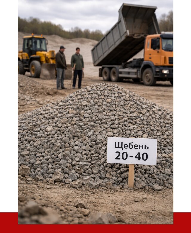 Бетонный щебень фракция 20-40 в Тутаеве от 2569 р. | ПРОНЕРУДТтв