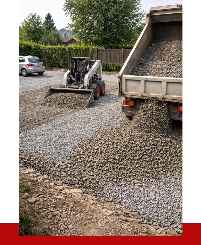 Щебень для парковки в Тутаеве с доставкой от 1258 р.| ПРОНЕРУДТтв