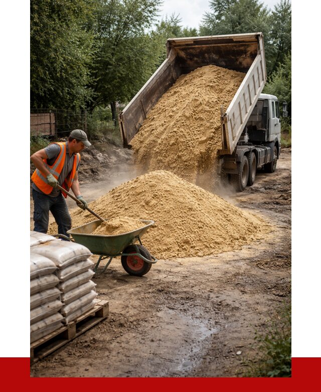 Купить песок с доставкой в Тутаеве от 1887 р. | ПРОНЕРУДТтв
