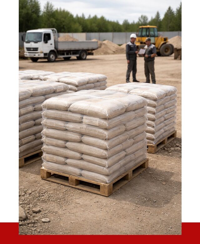 Карьерный песок в мешках в Тутаеве от 1258 р. - ПРОНЕРУДТтв