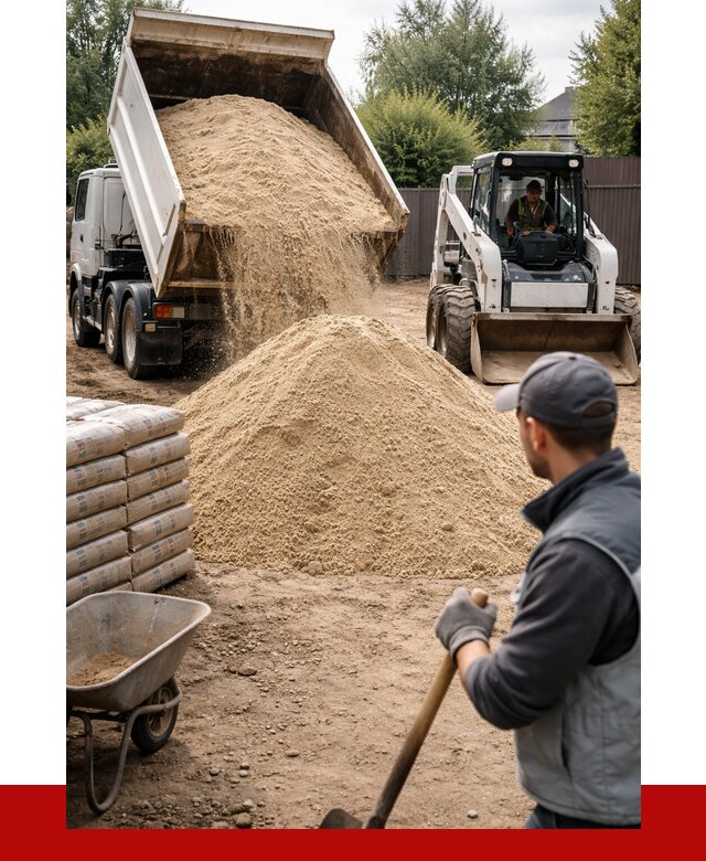 Мытый речной песок с доставкой в Тутаеве от 1520 р. | ПРОНЕРУДТтв