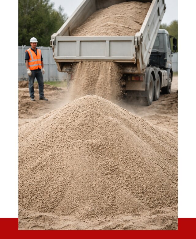 Купить сеяный песок с доставкой в Тутаеве от 2306 р ПРОНЕРУДТтв
