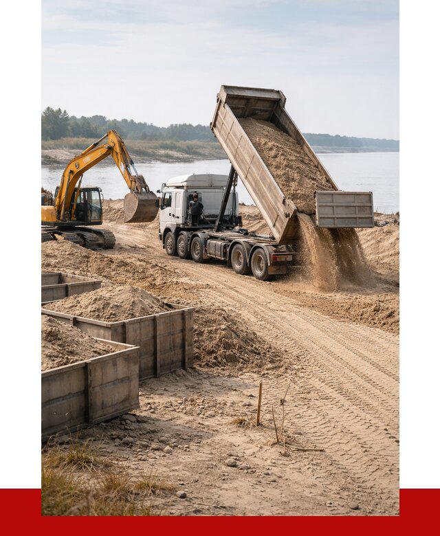 Купить намывной песок в Тутаеве от 1573 р., ПРОНЕРУДТтв