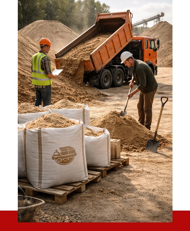 Строительный песок в Тутаеве от 2306 р. с доставкой, ПРОНЕРУДТтв