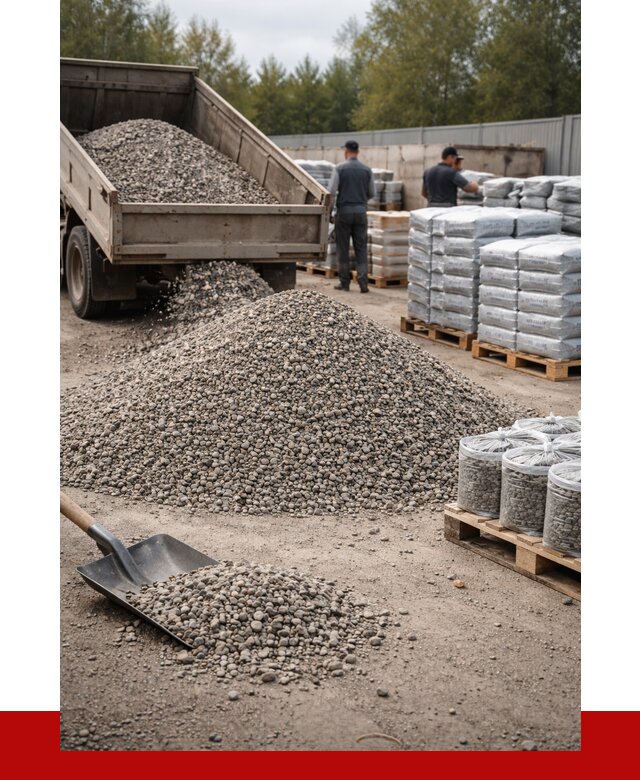 Гравий фракция 5-20 в Тутаеве купить от 2411 р. ПРОНЕРУДТтв