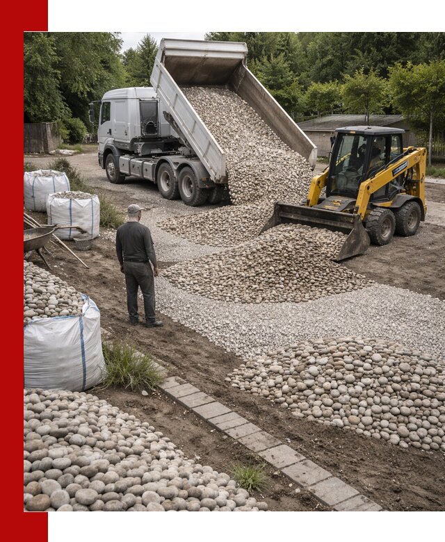 Доставка морской гальки оптом и в розницу в Тутаеве