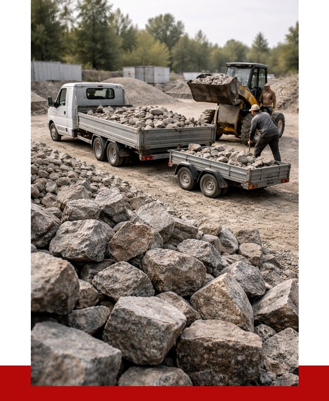 Купить бутовый камень гранитный в Тутаеве от 2936 р. | ПРОНЕРУДТтв