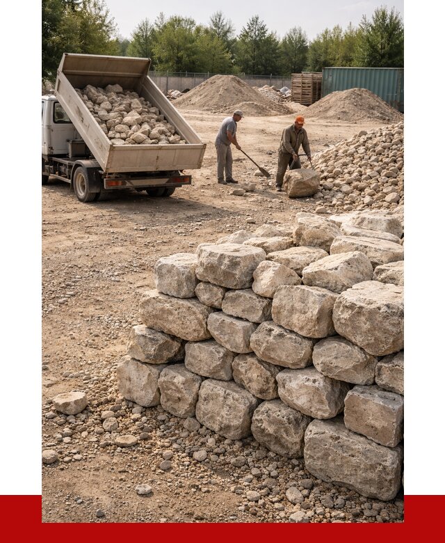 Бутовый камень известняковый в Тутаеве от 4403 р. | ПРОНЕРУДТтв