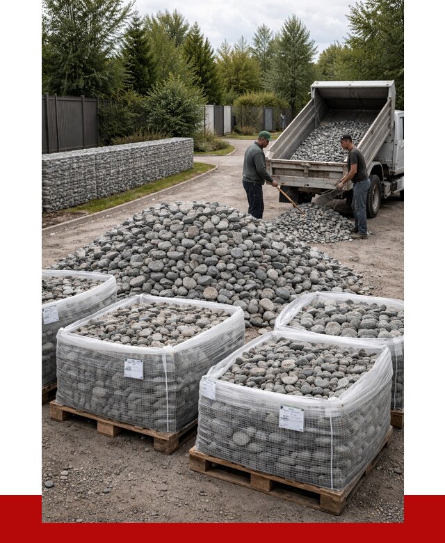 Камень для габионов в Тутаеве от 4403 р. за куб | ПРОНЕРУДТтв