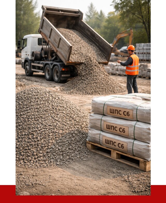 ЩПС С6 в Тутаеве с доставкой от 2306 р. за куб | ПРОНЕРУДТтв