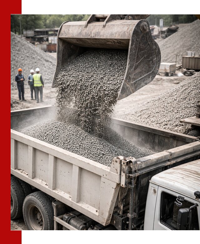 Отсев и крошка для строительства и дорожных работ в Тутаеве