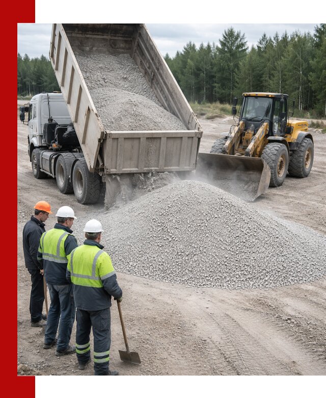 Известняковый отсев 0-5 доставка в Тутаеве быстро и выгодно