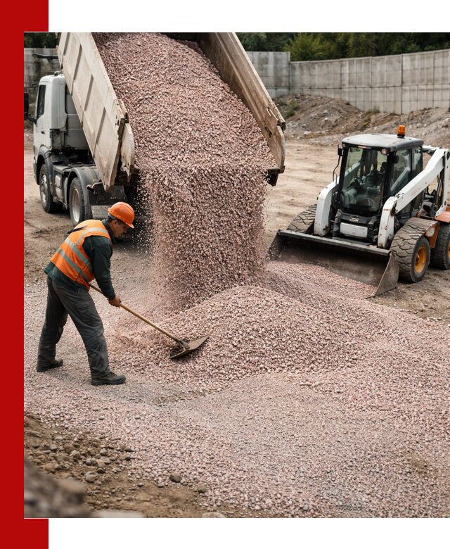 Крошка розовый гранит с доставкой в Тутаеве от производителя