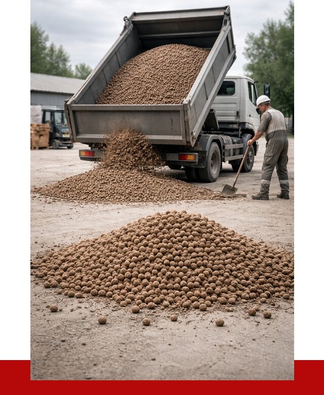 Керамзит с доставкой в Тутаеве от 4403 р. за м3 | ПРОНЕРУДТтв