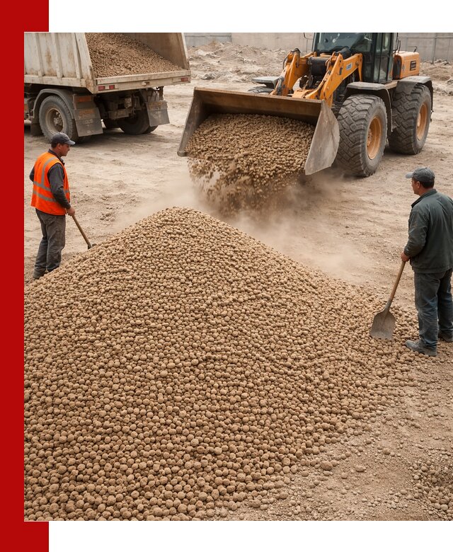 Керамзит фракция 10-20 с доставкой в Тутаеве