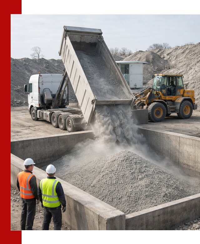 Доставка цемента навалом в Тутаеве крупными партиями