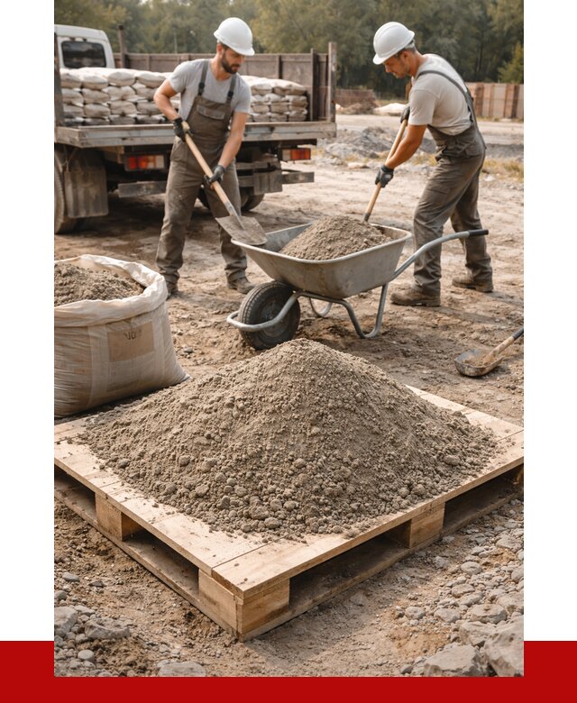 Цементно песчаная смесь М100 в Тутаеве от 5452 р. за куб | ПРОНЕРУДТтв