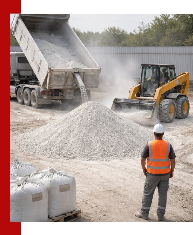 Доставка и продажа известняковой муки в Тутаеве