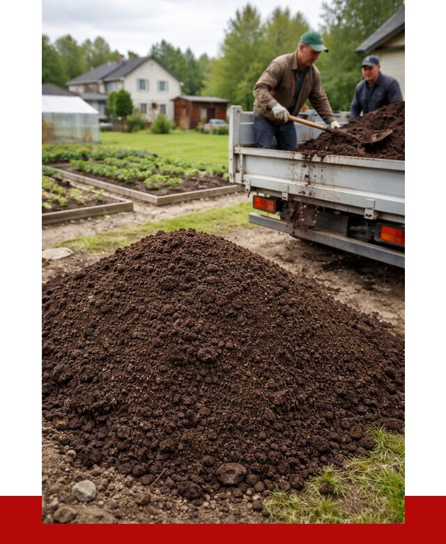 Плодородный грунт в Тутаеве с доставкой от 4403 р. | ПРОНЕРУДТтв