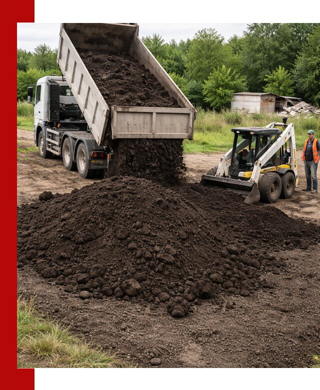 Поставка плодородной земли с доставкой самосвалом в Тутаеве