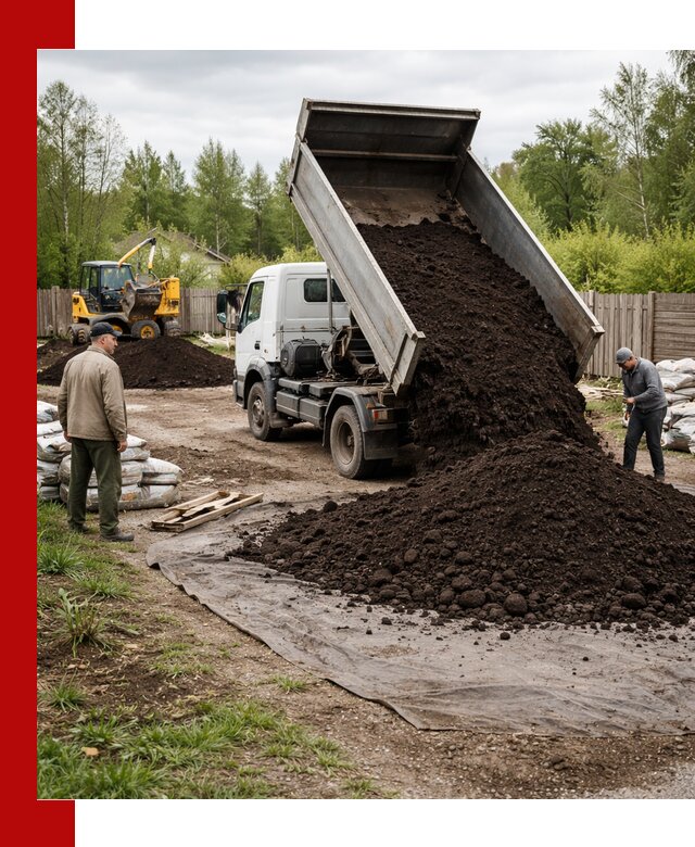 Доставка качественного почвогрунта в Тутаеве оптом и в розницу