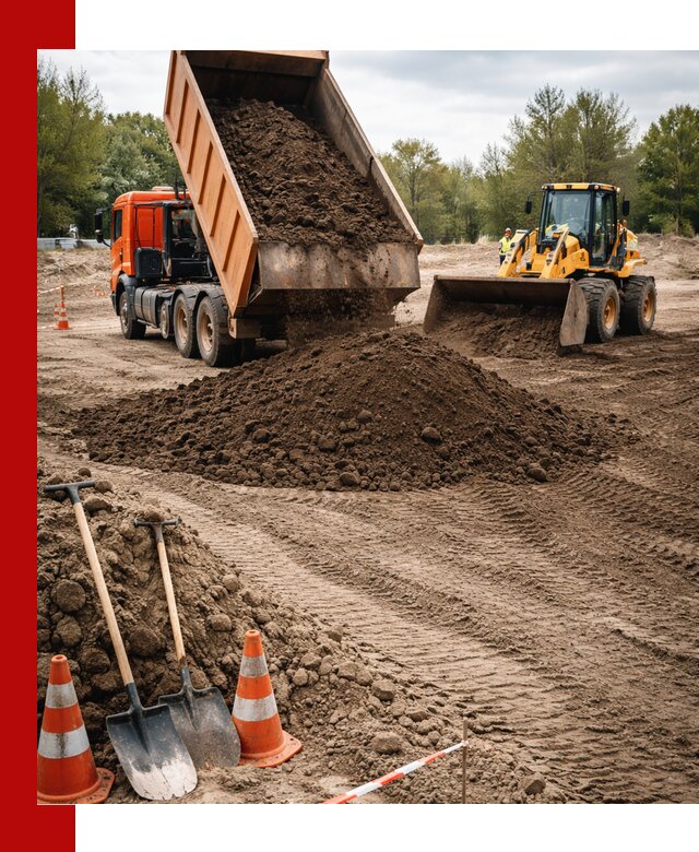 Поставка и доставка планировочного грунта в Тутаеве