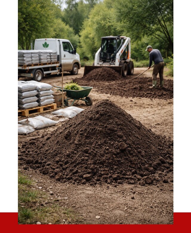 Грунт для озеленения с доставкой в Тутаеве от 1887 р. | ПРОНЕРУДТтв