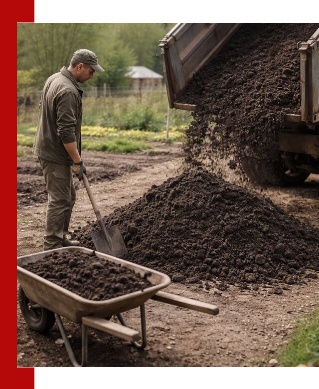 Доставка качественной земли для огорода в Тутаеве